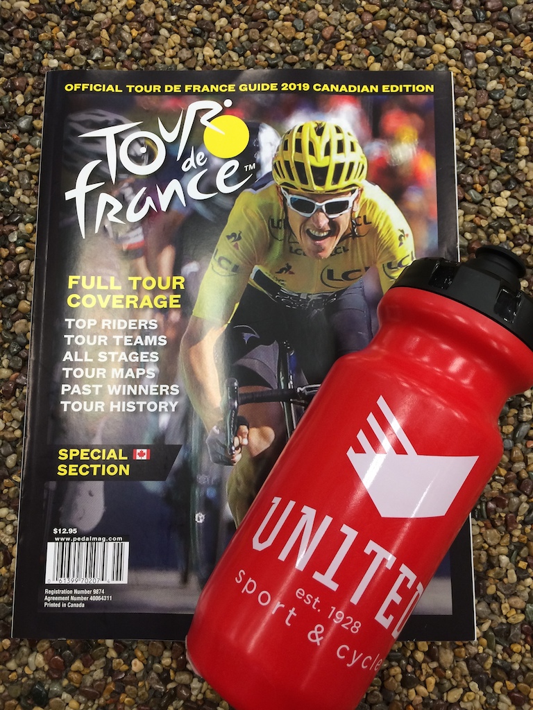 Official TdF Guide 2019 CANADIAN Edition!

www.pedalmag.com

SPECIAL #CANADIAN SECTION

Available @ United Sport & Cycle.

#UNITEDWERIDE