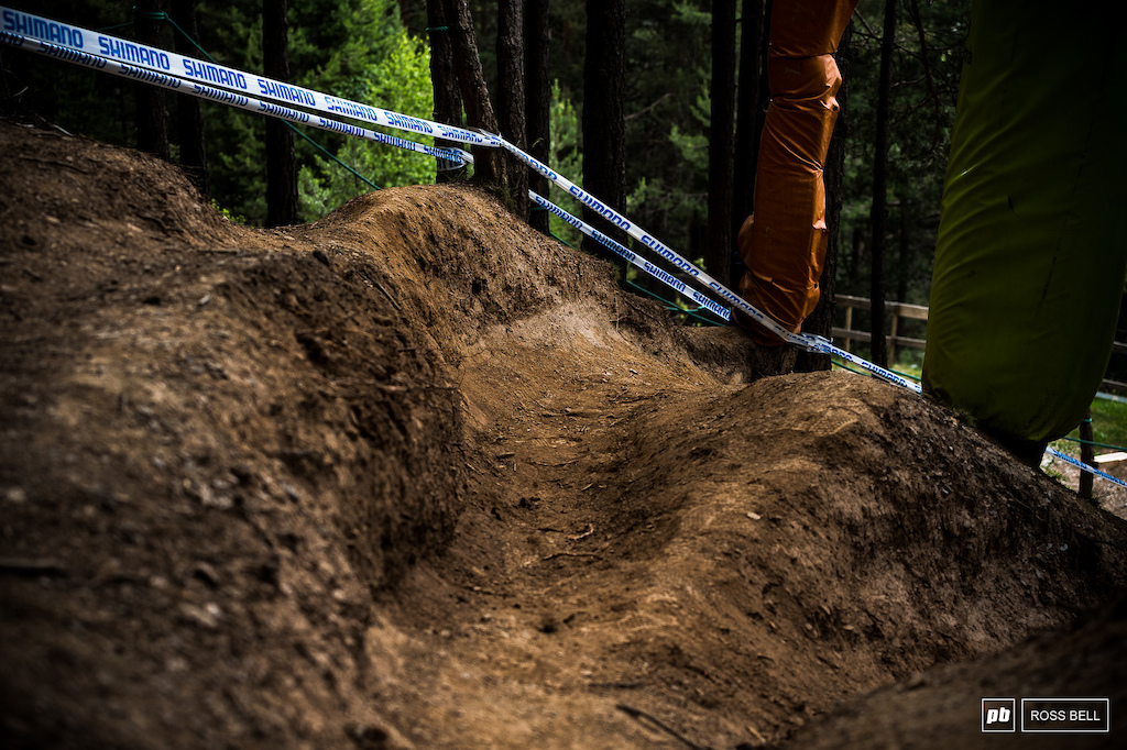 The ruts get deeper here every year.