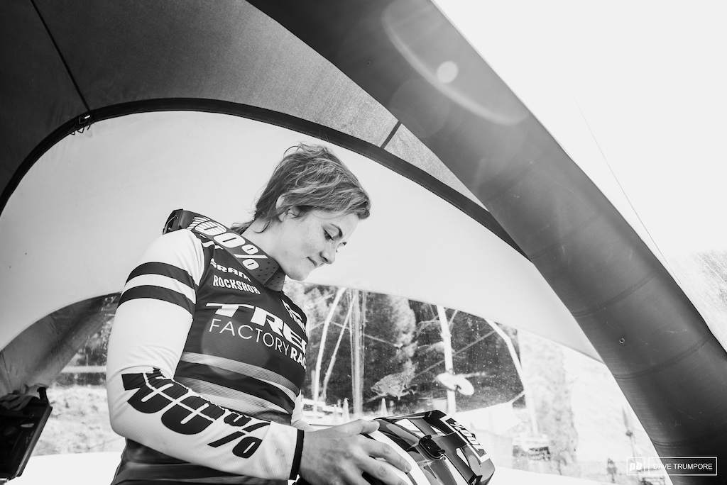 Katy Winton is fully recovered as thrilled to be back racing at the EWS once again.