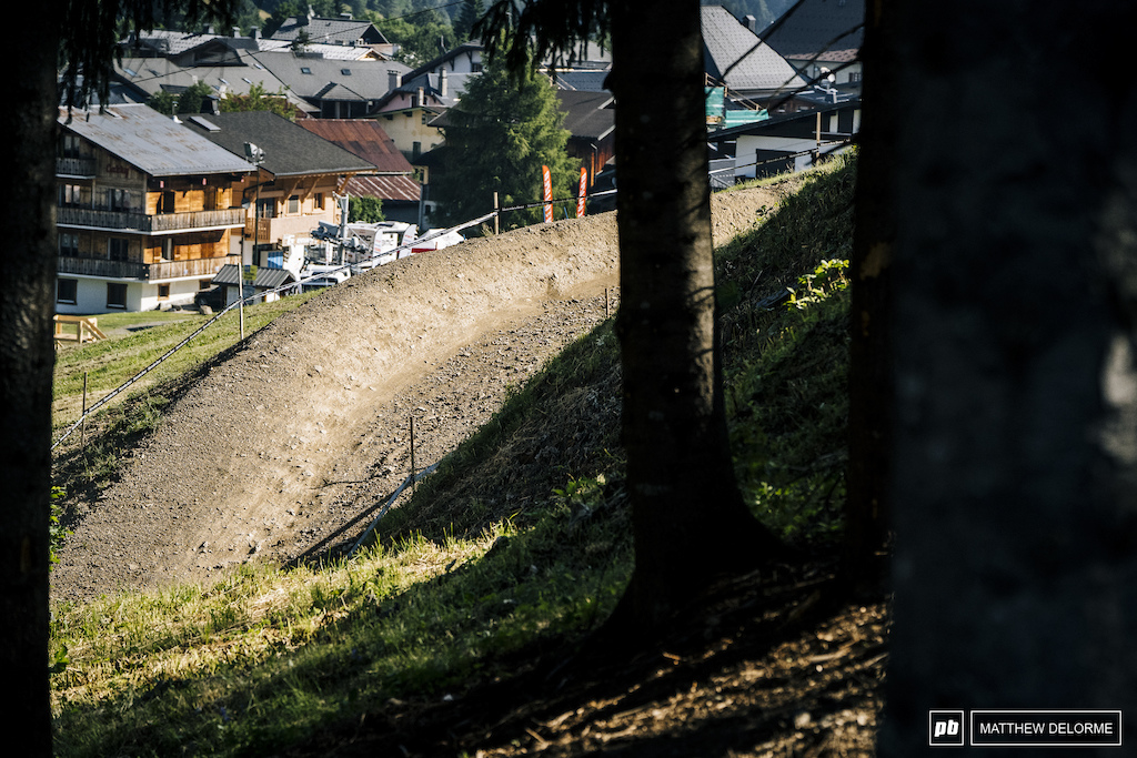 Dual Speed and Style berms could get wild with a bunch of riders on them at once.