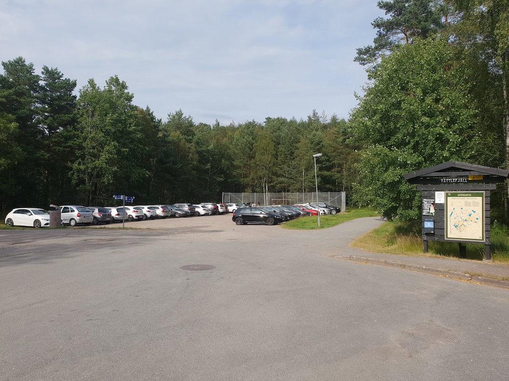 Parking lot 1 at Vättlestugan