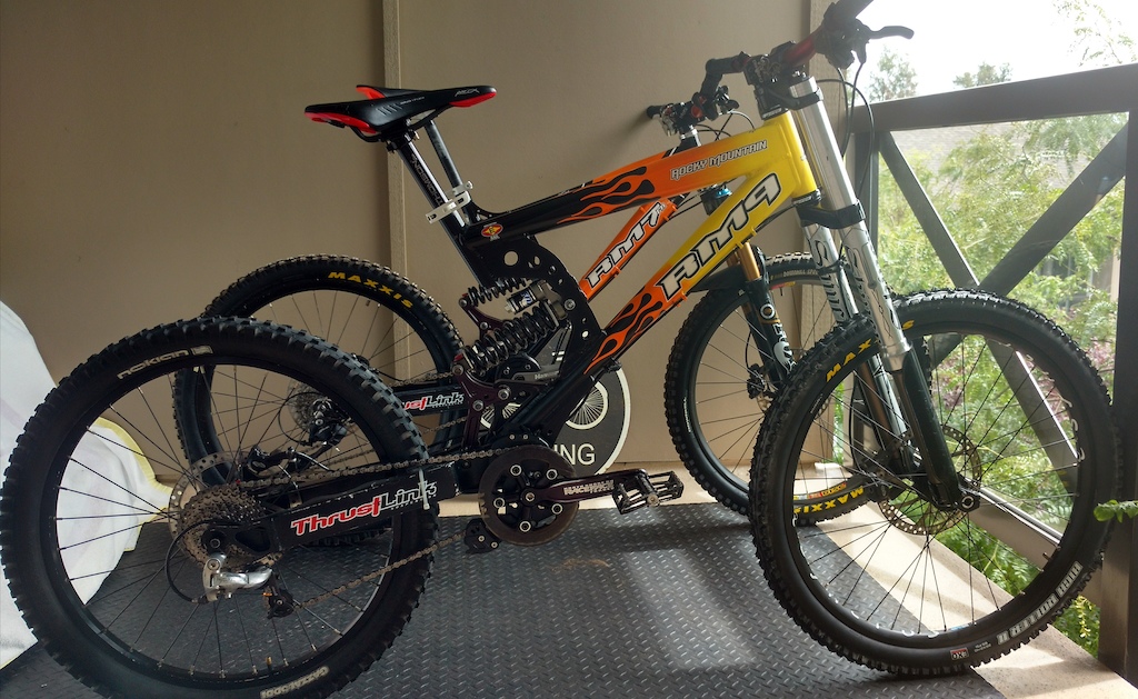 Two beautiful bikes I was lucky enough to find in almost mint condition! Changed a couple things and they are both rideable!