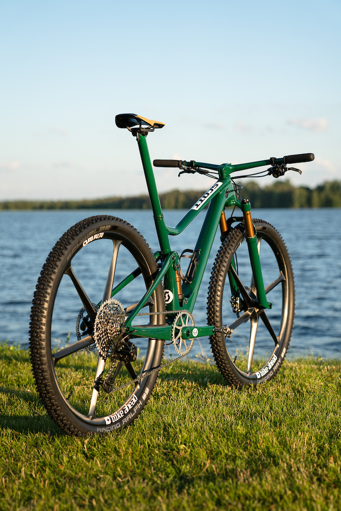 British racing green online bike