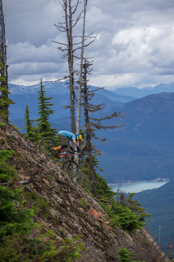 Myself riding the big rock roll in Filthy Ape.