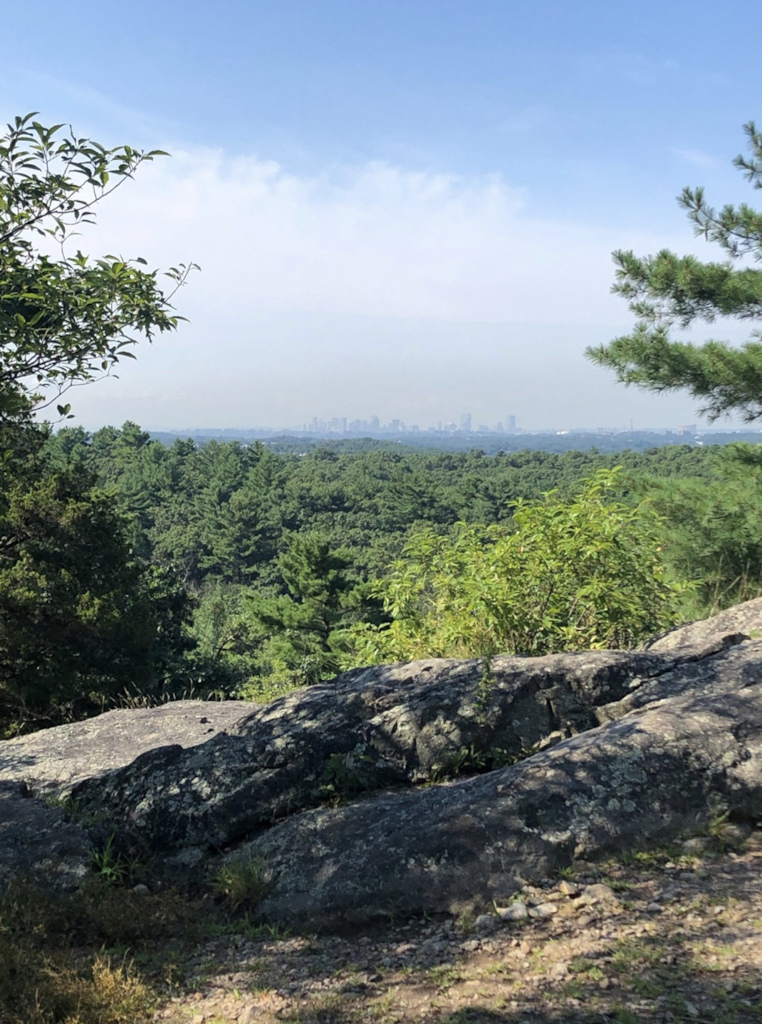View of Boston from Mt Gilead