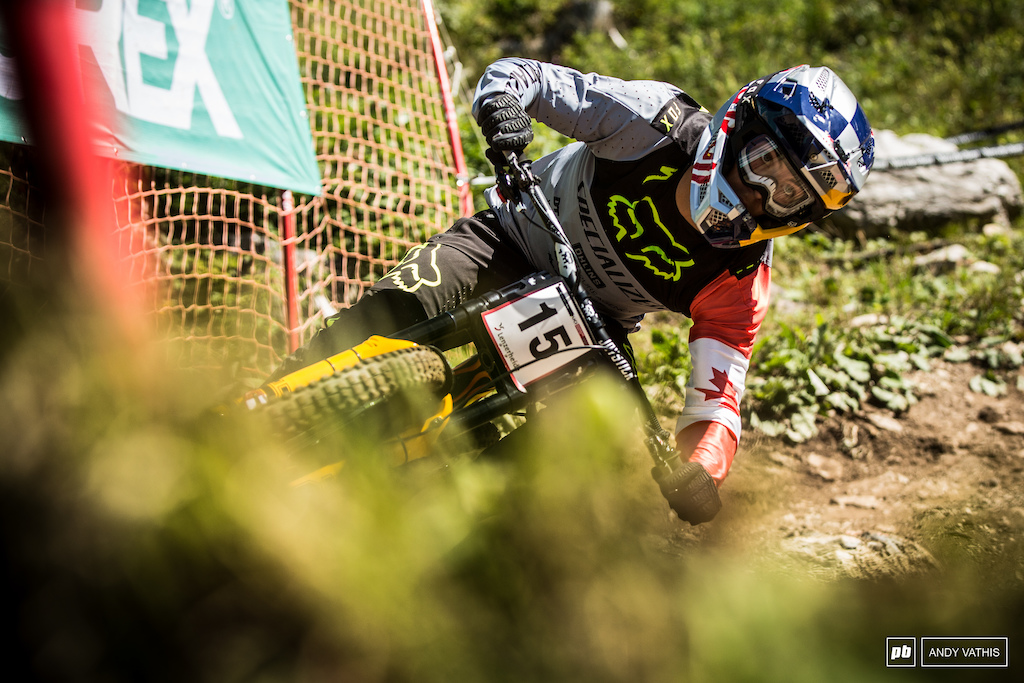 Finn Iles cracking the top ten today.
