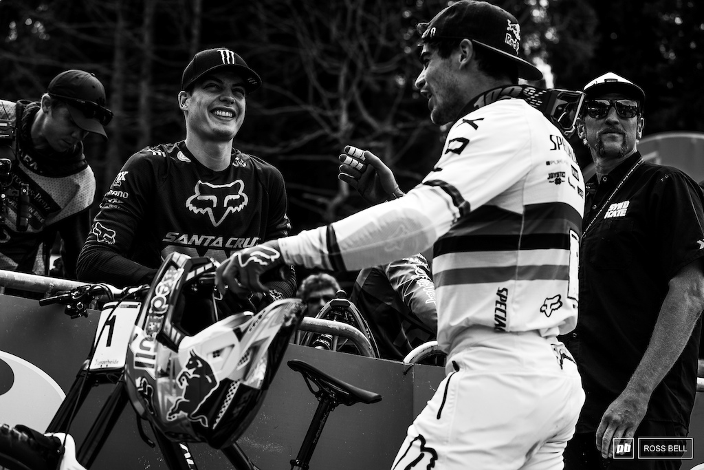 Loic Bruni and Loris Vergier share the stories from their race runs.