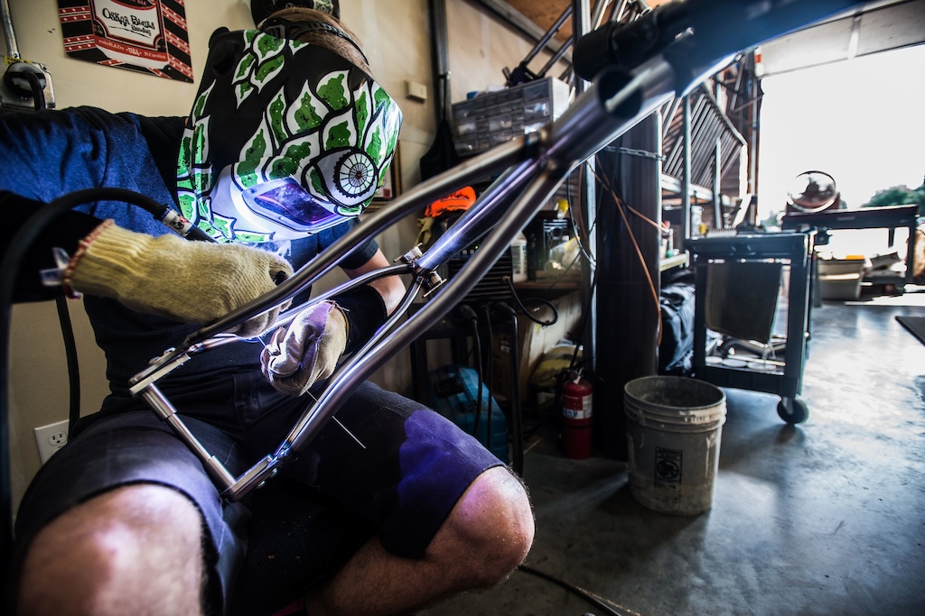 REEB Cycles Fabricator and Frame Builder Chris Sulfrian.