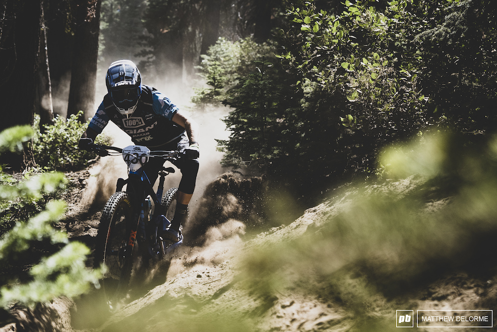 The ruts were deep and the dust was flying here in Tahoe.
