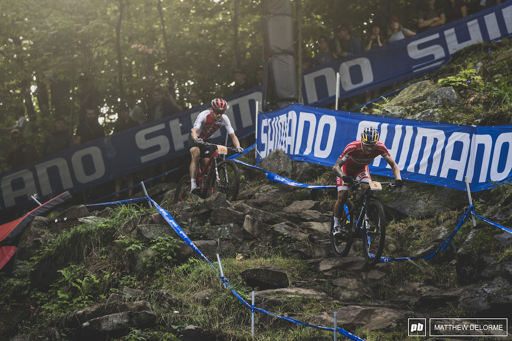 Simon Andreassen had bad luck on the rocks of MSA today and had to settle for seventh.
