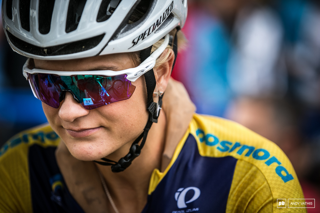 Jenny Rissveds did not have the repeat performance she thought she'd have after her historic win in Lenzerheide.