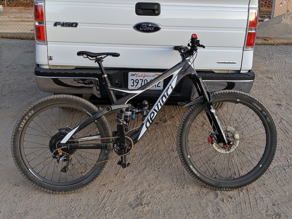 1st test ride   feels awesome ... 

last bike i rode was a 1998 20 year old custom restored and upgraded FSR Max BB Elite Pro frame...with a custom 27.5 ft. wheel setup...

  lots of "getting used to it" coming,  the front feels so strange with a "giant feeling"  29 in wheel/ tire!... .