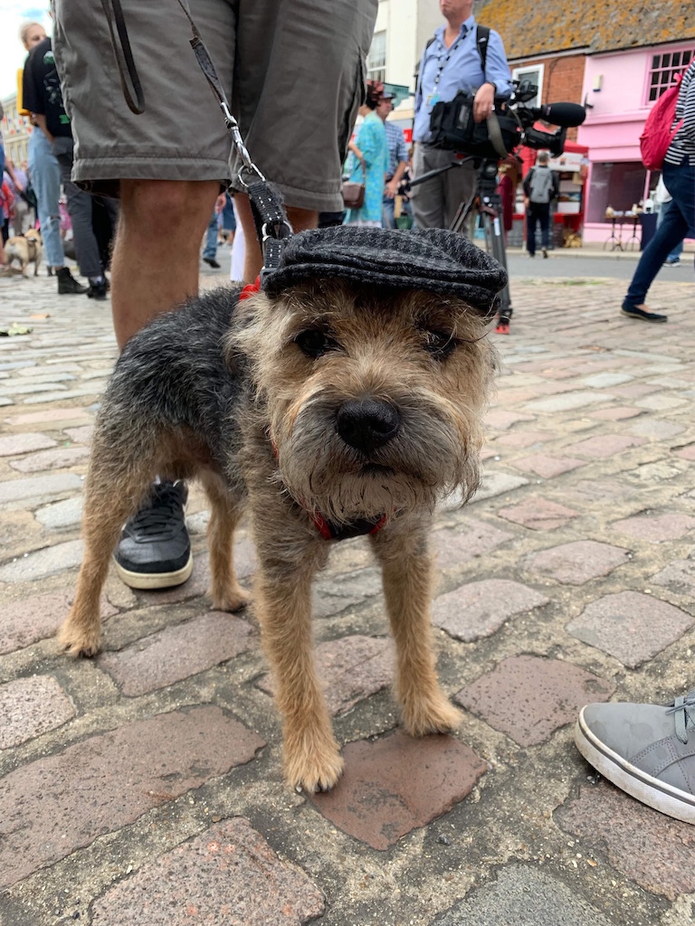 Dudley and the flat cap