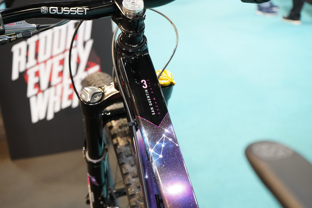 Matt Jones' Diamond Encrusted Marin San Quentin - NEC Cycle