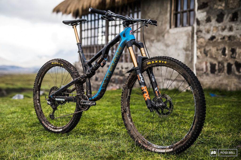 Bike Check Thomas Vanderham s Rocky Mountain Instinct BC Edition