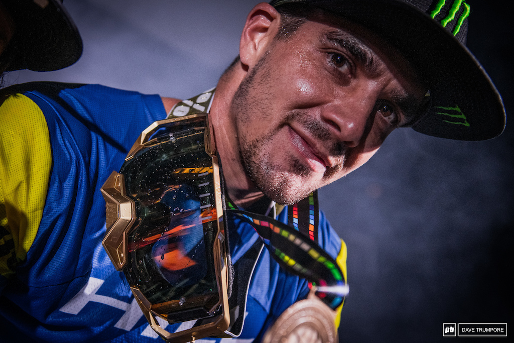 Enduro World Series Champ three years in a row, Sam Hill