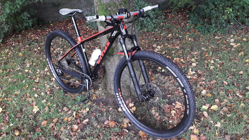 Added...new SLX cranks/BB, tubeless, Bontrager seatpost/stem (80mm -7*), front fender, Nukeproof pedals, Zefal bottle cage, Answer 750mm bars, cut to 710mm, Charge grips, BBB Bar ends, Fabric Cell saddle. Just waiting on Ergon grips to complete.