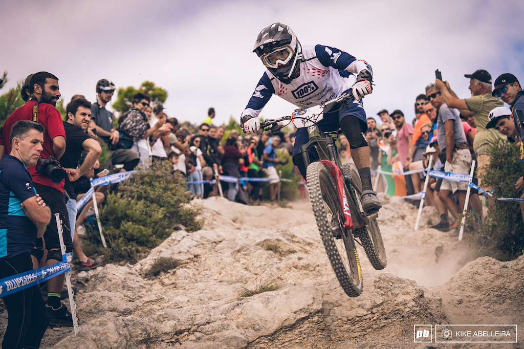 DH legend Nico Vouilloz joined the industry race with Team Lapierre.