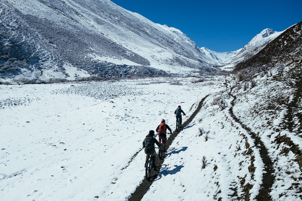 Chasing The Yeti is a full length mountain bike film starring Darren Berrecloth, Cam McCaul and Casey Brown.  They travel deep into the Himalayan Mountains on an epic search for the Yeti and ultimately adventure where nobody has ridden bikes before.  

Photo credit: Margus Riga