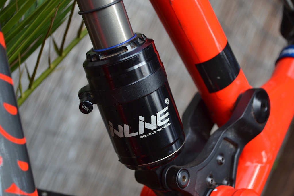 Cane Creek DoubleBarrel Inline Shock With Upgraded Blue Seal