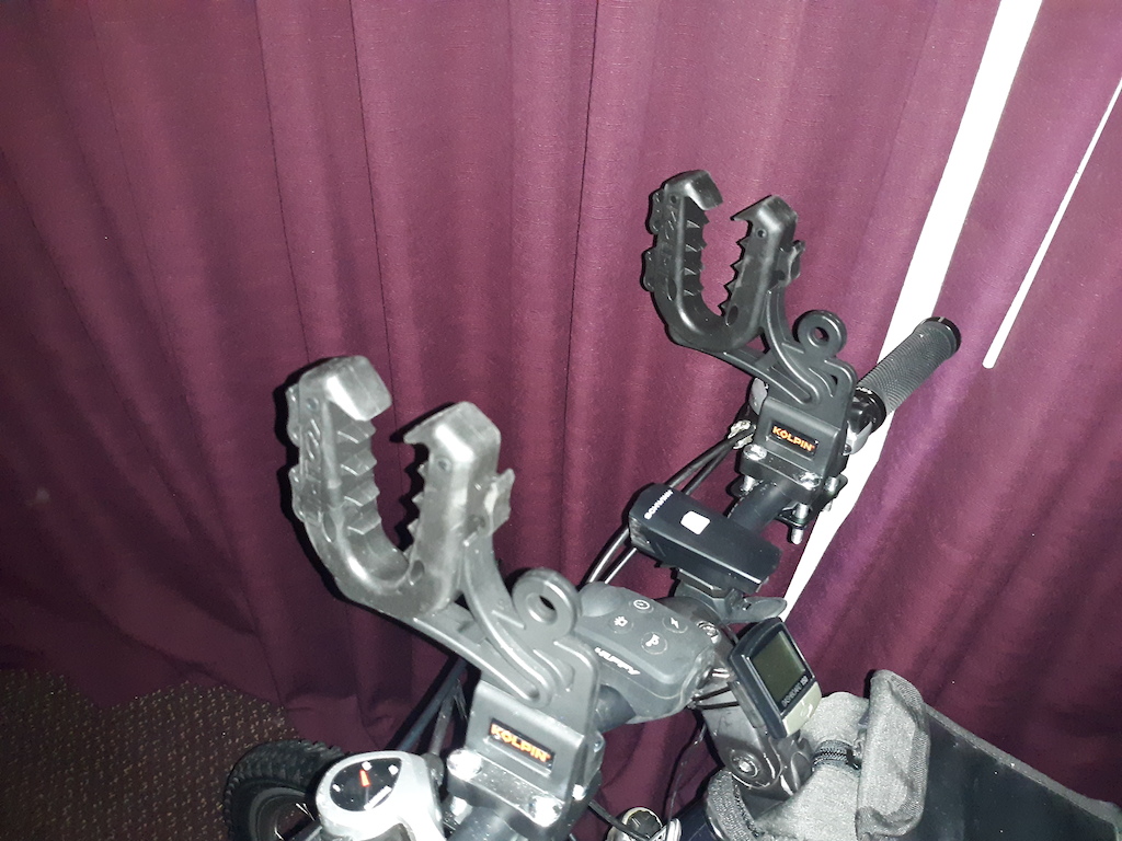 Installed a pair of Kolpin Rhino Grips on the Midtown.  Can't wait to try them.