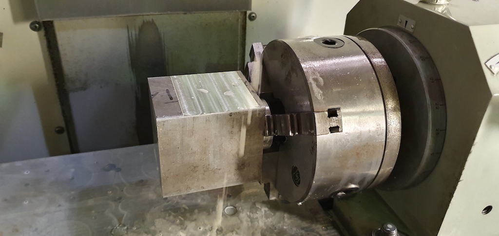 Production process of Shovel Components Ultra Wide stem