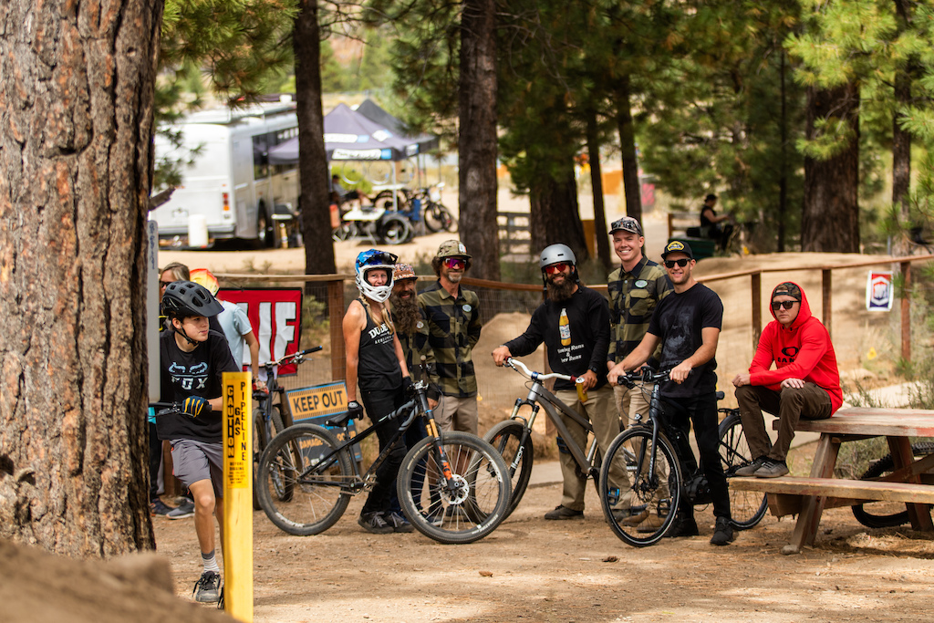 This photograph is only for the use of Truckee Bike Park, the FMB and other Little Big Bike Festival related media. All other 3rd party distriution must consult the photographer, Josh Woodward, before use.