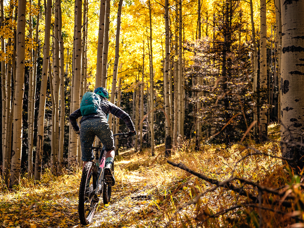 Kimberly Klain at South Boundary Trail in Santa Fe, New Mexico, United ...