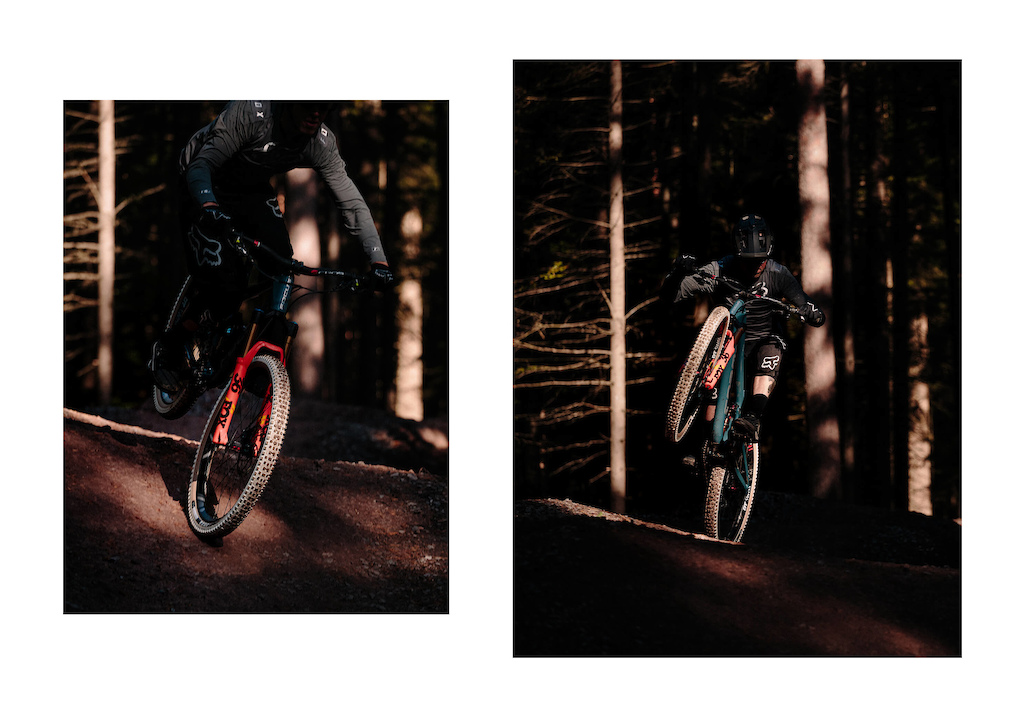 German mountain biker Fabian Scholz escapes from the bustling city of Stuttgart after work with his 1989 Audi Quattro to find silence and solitude in the woods while riding bikes.