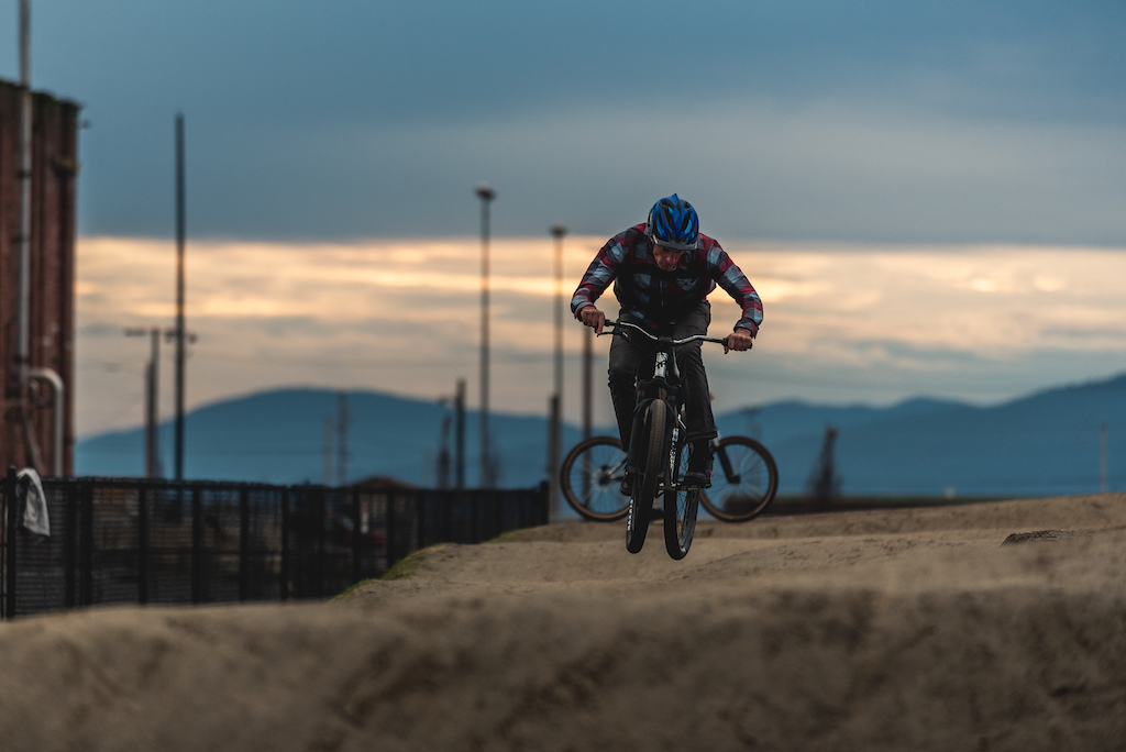 Floating through the Waterfront Pumptrack.

Photo credit: @OliverParish