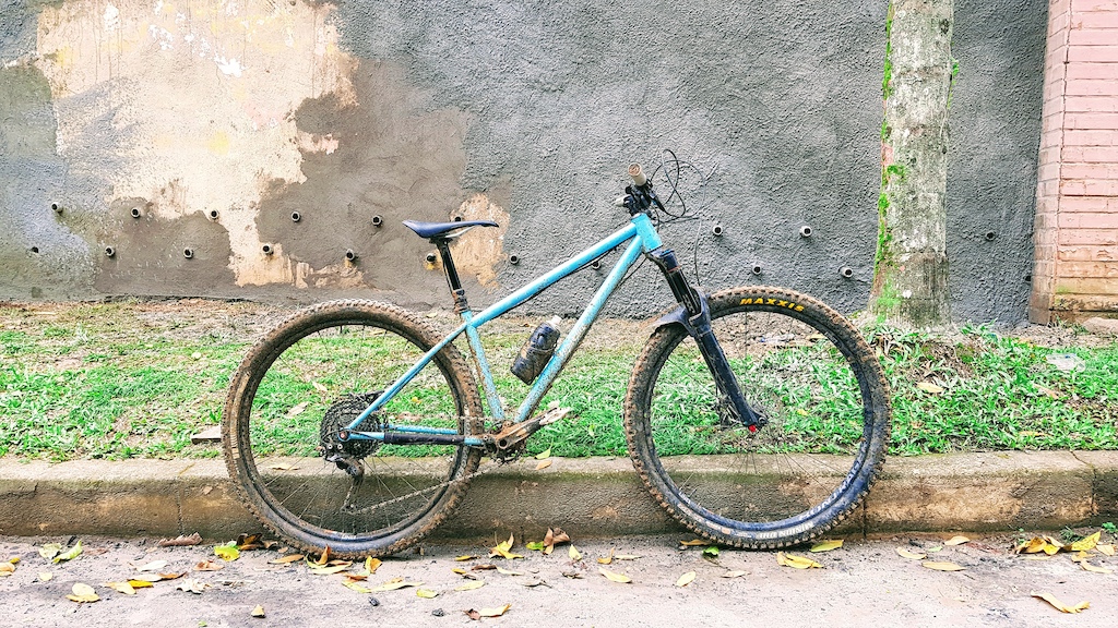 GIOS FRX 29 com rodas aro 26, como será que se saiu em uma pista