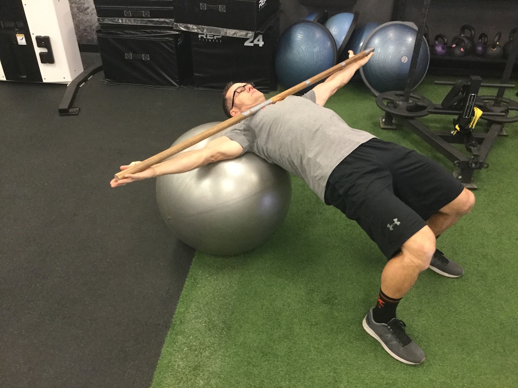 Supine Lateral Ball Roll