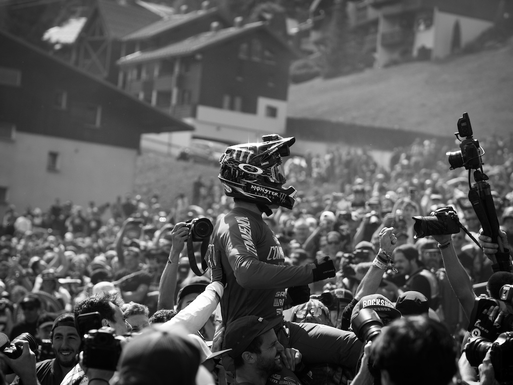 King of the mountain!
World Cup Les Gets 2019.