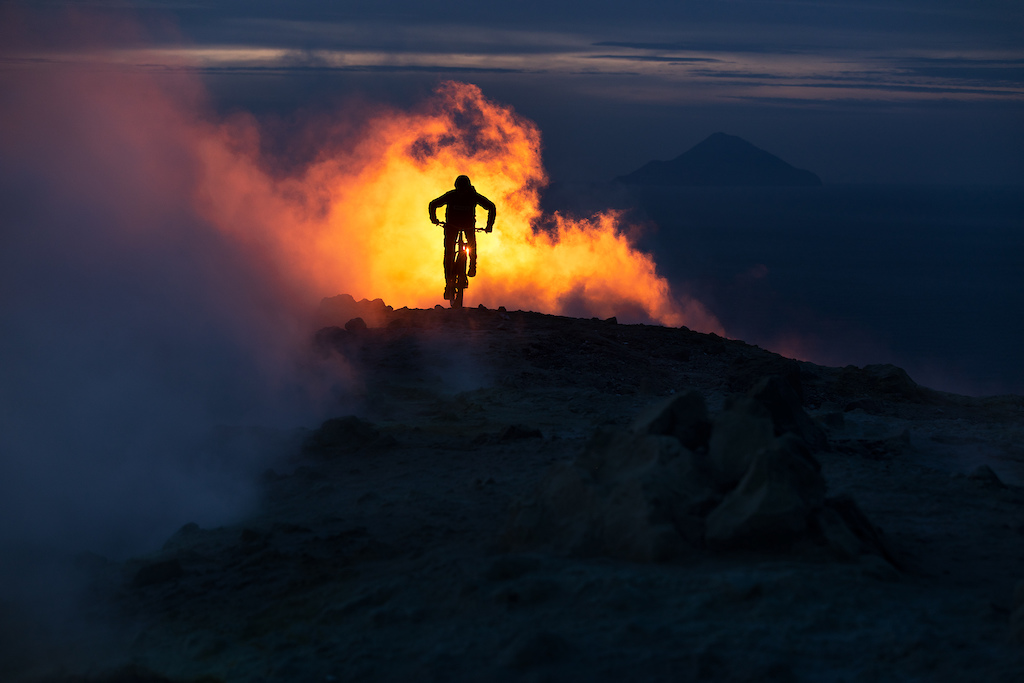 Photo Story: Chasing Volcanoes with Kilian Bron - Pinkbike