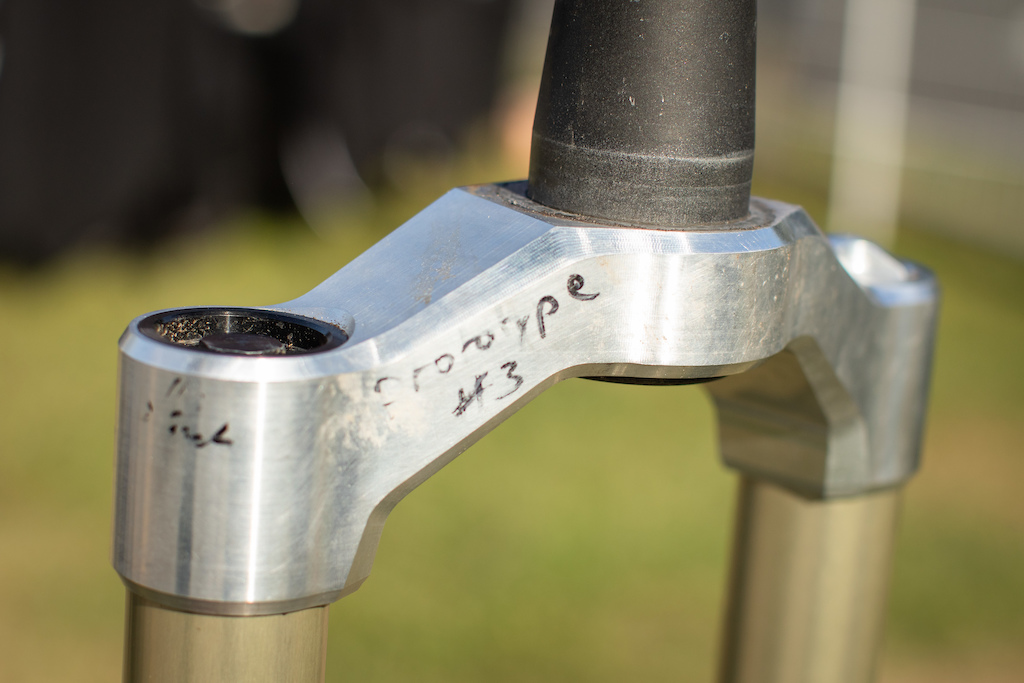 Prototype Enduro Fork Crankworx Rotorua 2020 Pinkbike