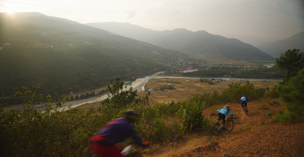 Riding the Madman Trails of Bhutan.
