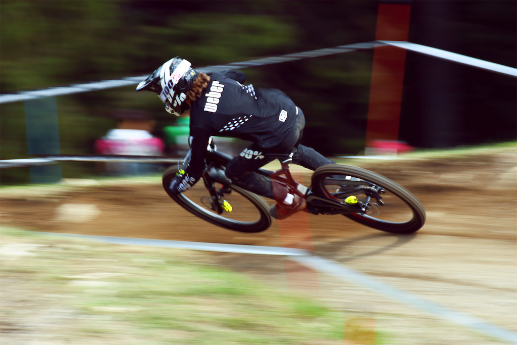 Unknown rider at 2019 Val di Sole DH World Cup