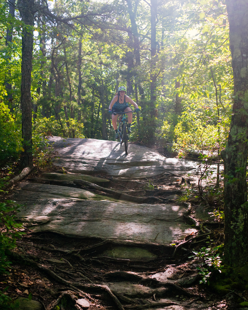 Morning ride in DuPont on Big Rock trail