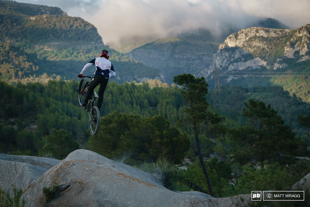 One day to ride with Adrien Dailly. Nice, France. Photo by Matt Wragg
