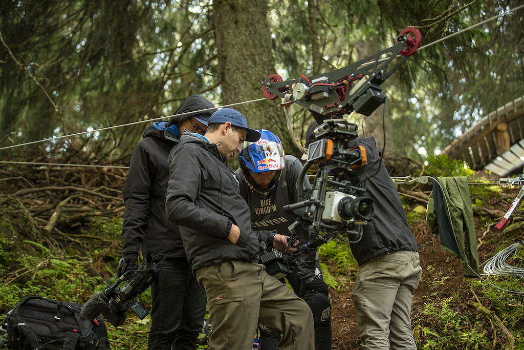 Thomas Genon with Anthill Films in the Lenzerheide Bike Kingdom, Switzerland