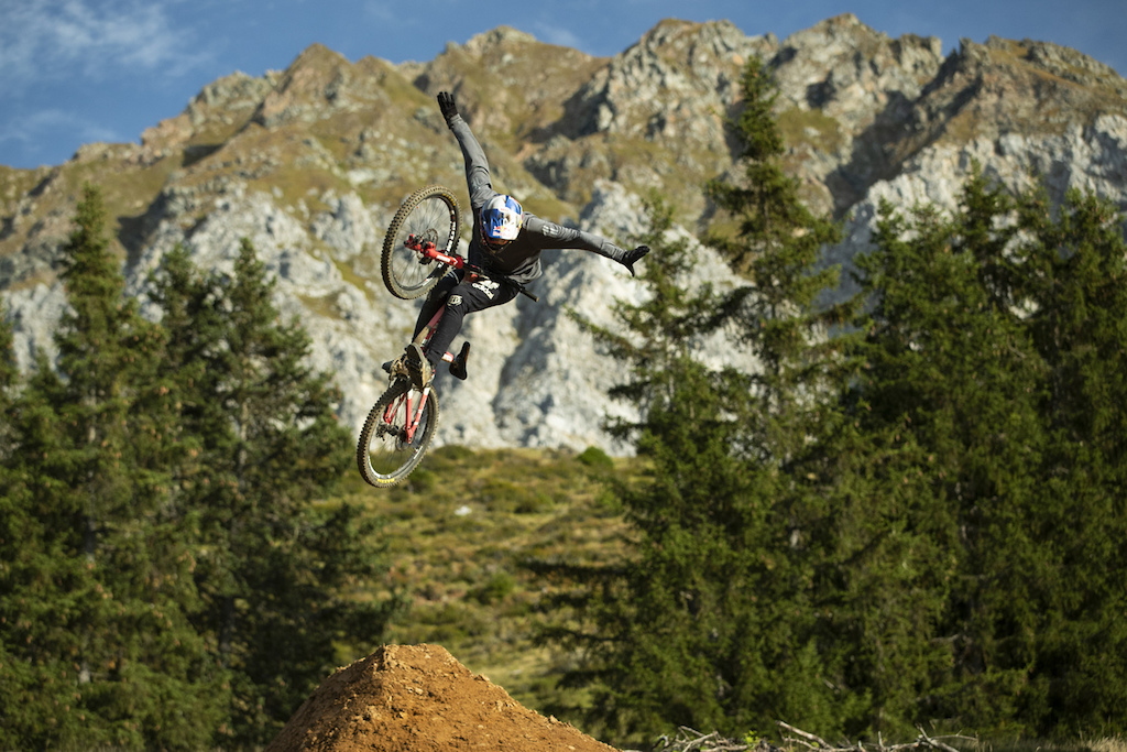 Thomas Genon with Anthill Films in the Lenzerheide Bike Kingdom, Switzerland