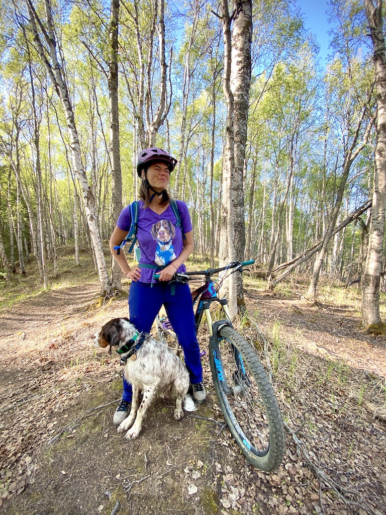 If you don't ride bikes with your dog while wearing a shirt with his face on it... what are you even doing?
