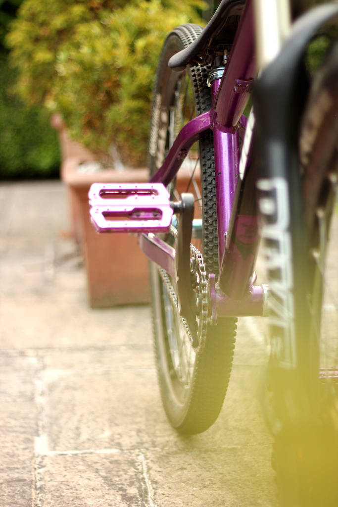 My old Banshee Amp, finished in a rare 1 of 2 purple paint job, originally sold to raise money for a charity auction. Nothing beat this bike on how it rode.