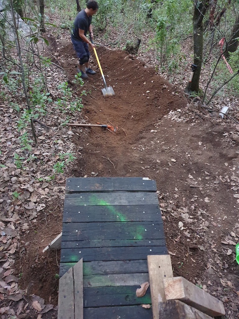 Vista desde el drop de 75cm