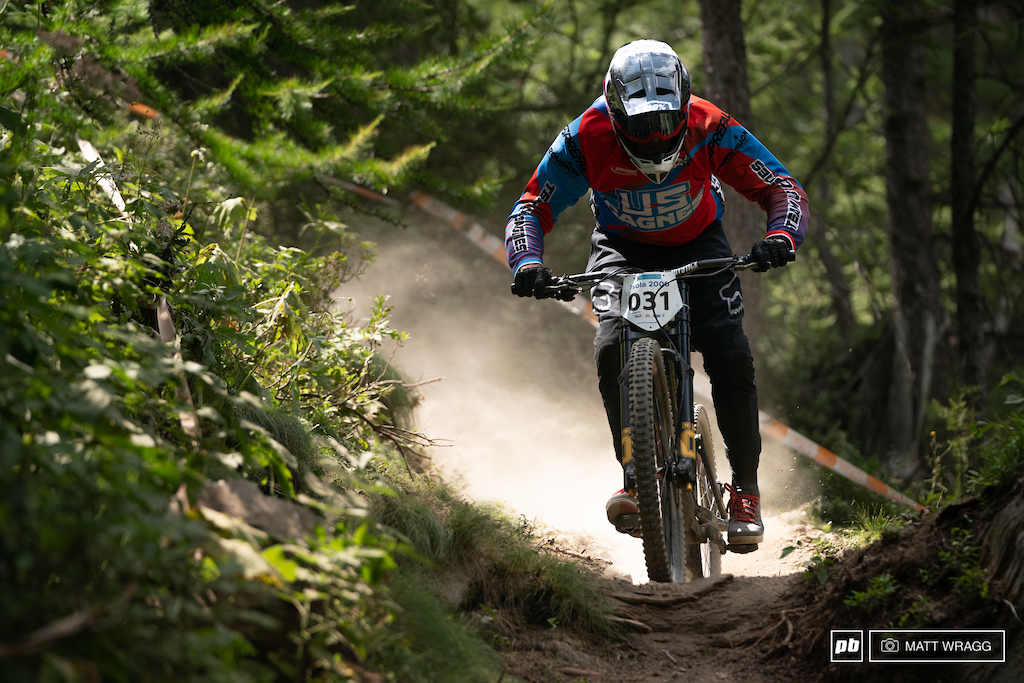 JP Bruni had a better day than his son, taking home the win in the master 50 category.