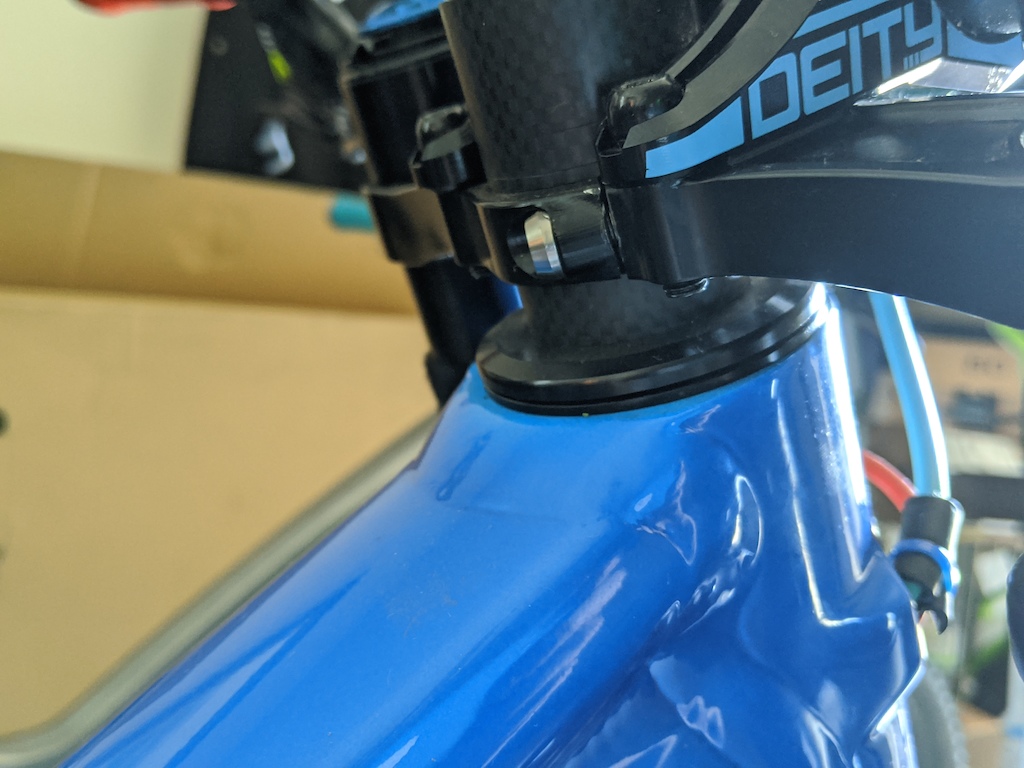 2020 Specialized Demo Race OEM headset top cap - back