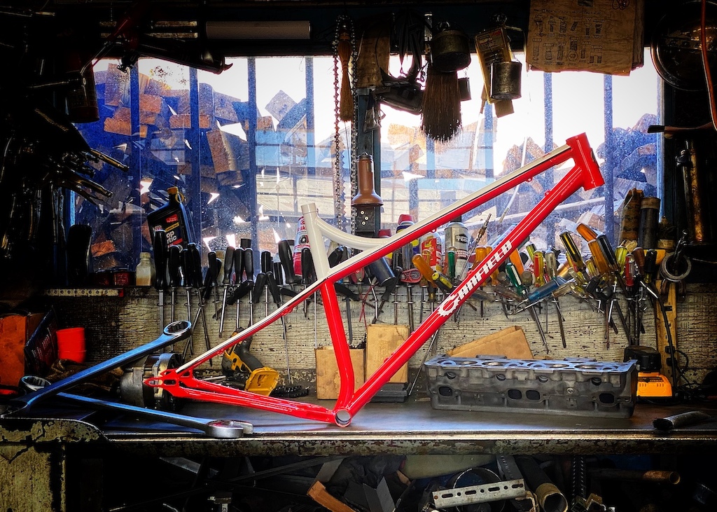 2020 Canfield Nimble 9 - Race Car Red - Steel Hardtail