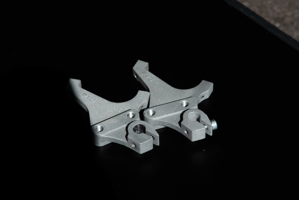 Different MARCA left rear dropout prototype. 
3D printed by TROVUSTech