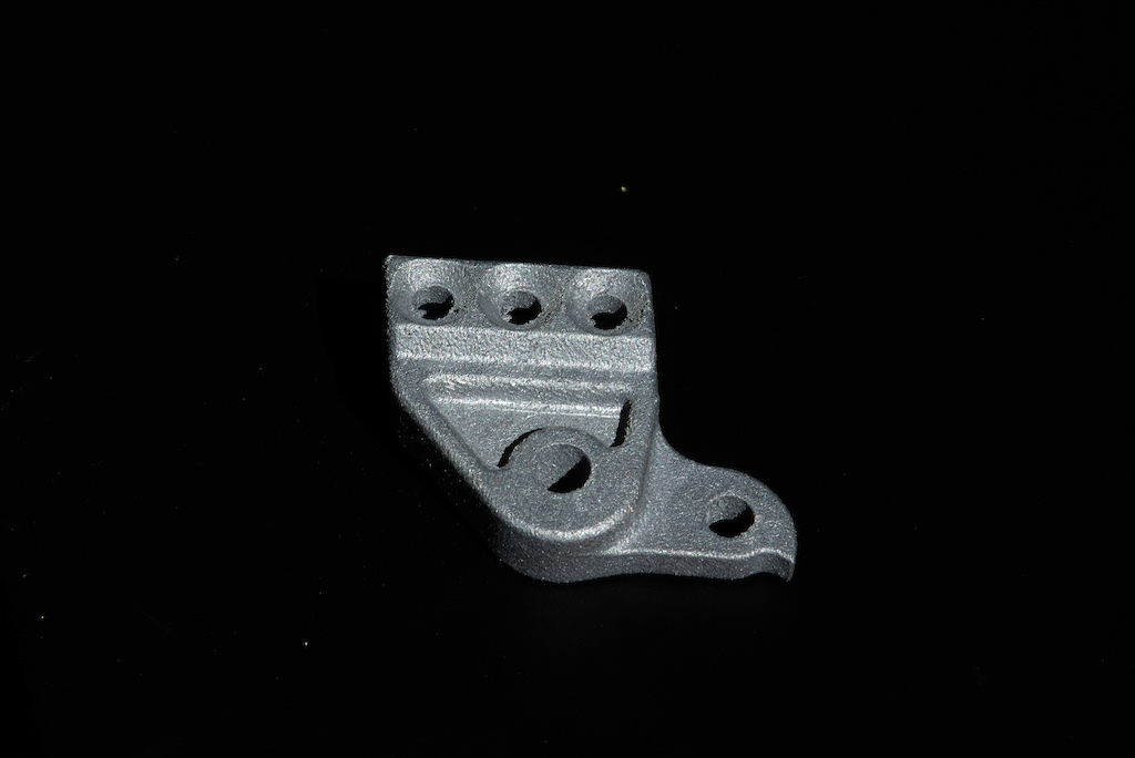 Dropout prototype after printing, pre sandblasting.
3D printed by TROVUSTech