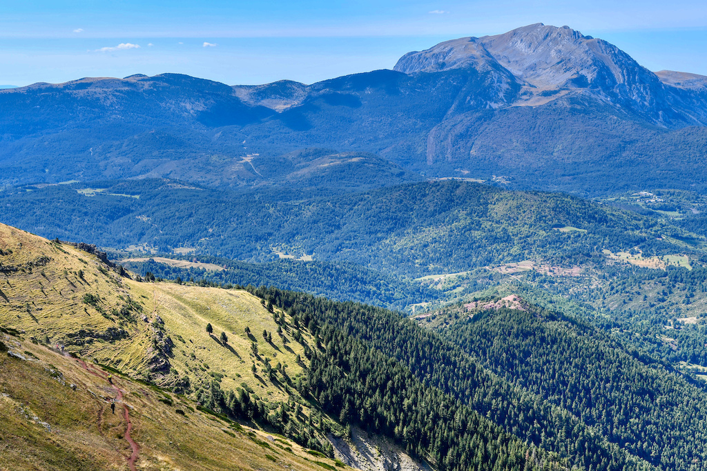 Pyrenees have some big mountains and awesome trails find the riders